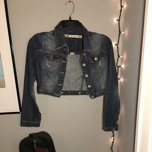 Cropped Jean Jacket